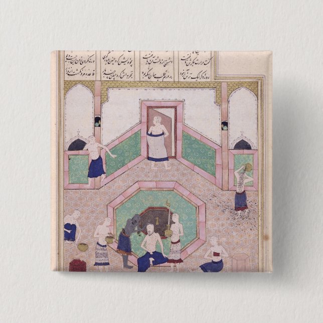 Chapa Cuadrada El baño turco (Anverso)