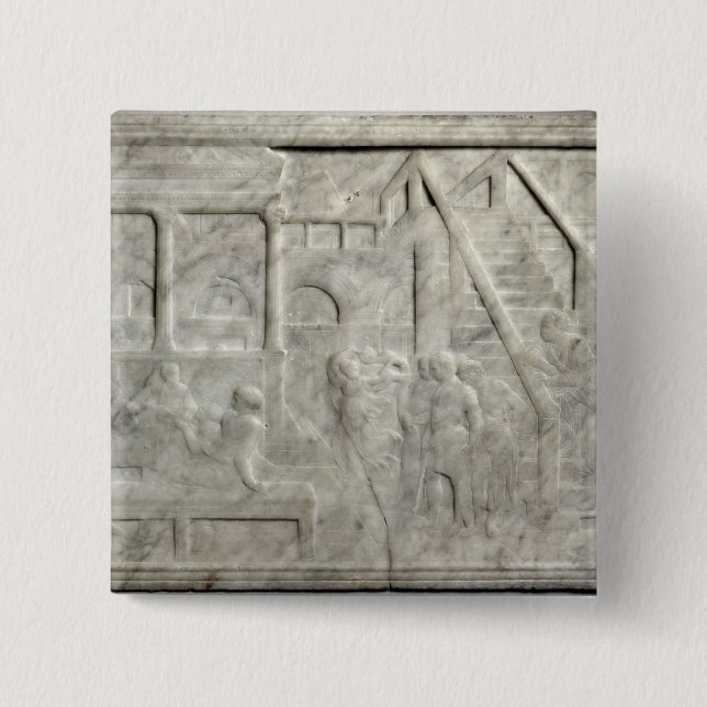 Chapa Cuadrada El banquete de Herod (Anverso)