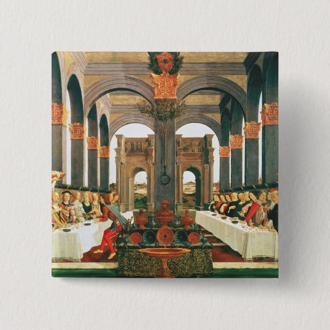 Chapa Cuadrada El banquete de la boda (Anverso)