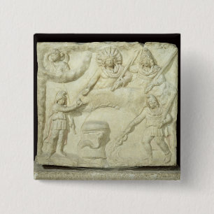 Chapa Cuadrada El banquete de Mithras y del Sun