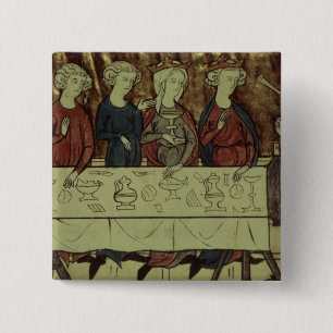 Chapa Cuadrada El banquete del cumpleaños de Nubien, rey de