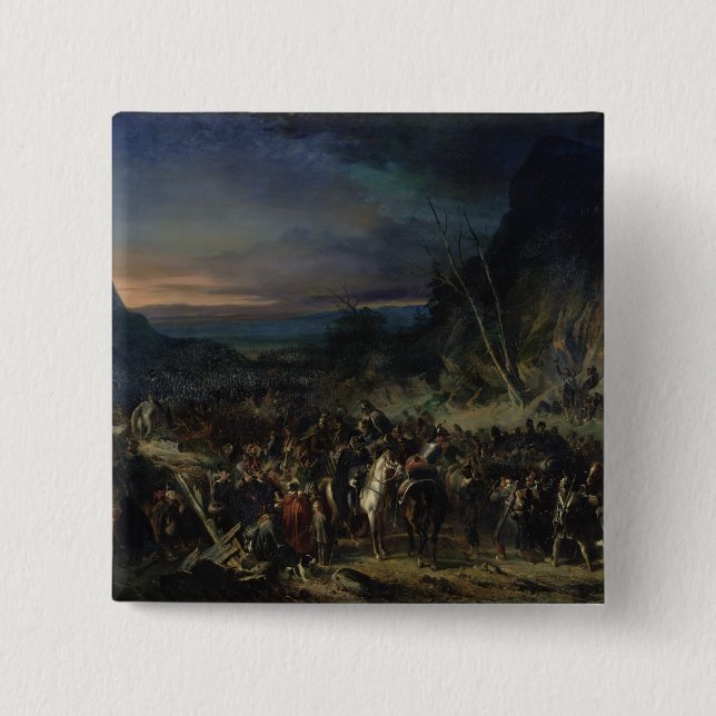 Chapa Cuadrada El barranco, campaña de 1809, 1843 (Anverso)