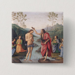 Chapa Cuadrada El bautismo de Cristo