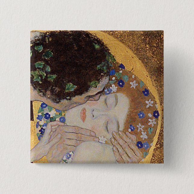Chapa Cuadrada El beso, 1907-08 (Anverso)