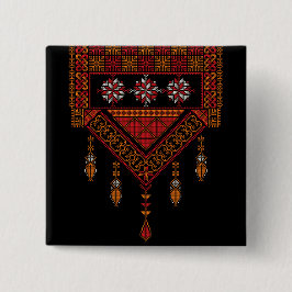 Chapa Cuadrada El Bordado Palestino Tatreez | arte palestino