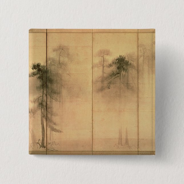 Chapa Cuadrada El bosque de pinos (Anverso)