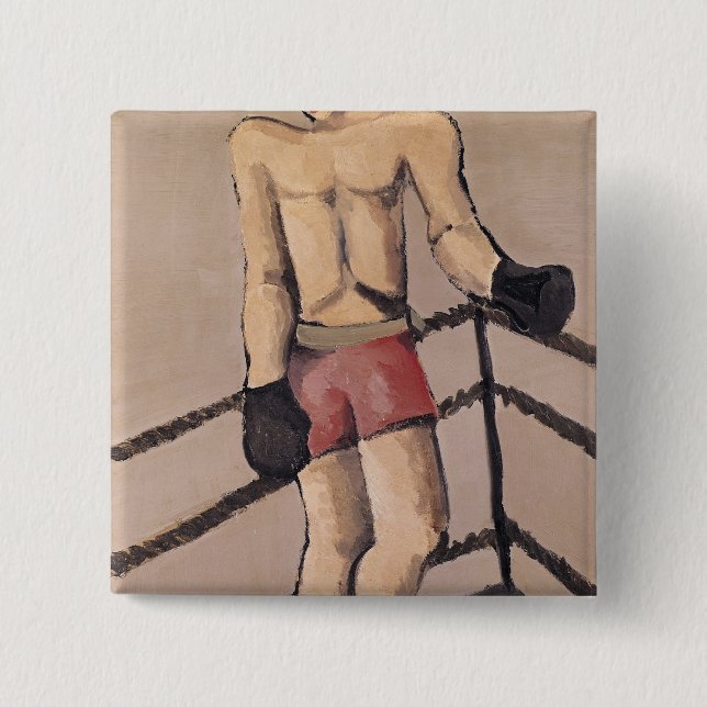 Chapa Cuadrada El boxeador grande (Anverso)