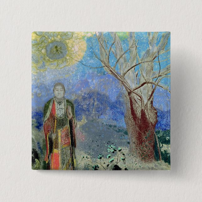 Chapa Cuadrada El Buda, c.1905 (Anverso)