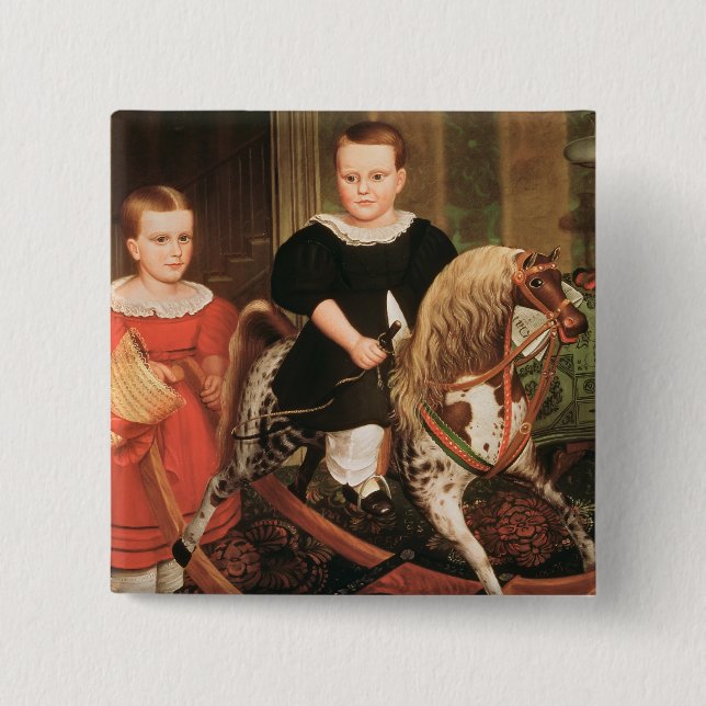 Chapa Cuadrada El caballo de la afición, c.1840 (Anverso)