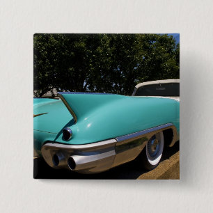Chapa Cuadrada El Cadillac convertible verde de Elvis Presley en