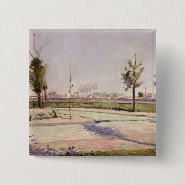 Chapa Cuadrada El camino a Gennevilliers, 1883 (Anverso)