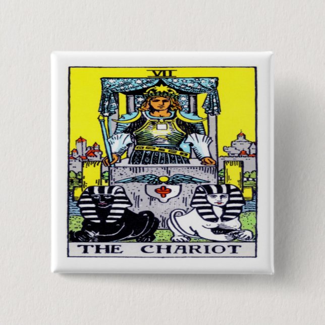 Chapa Cuadrada El carro (Anverso)