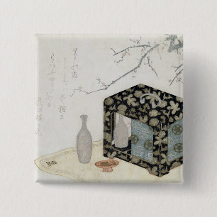 Chapa Cuadrada El cesto de la comida campestre