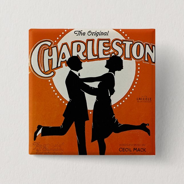Chapa Cuadrada El Charleston Original (Anverso)