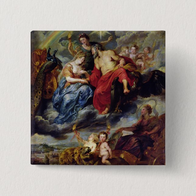 Chapa Cuadrada El ciclo 2 de Medici (Anverso)