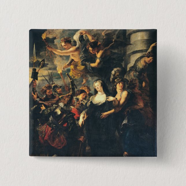 Chapa Cuadrada El ciclo 3 de Medici (Anverso)