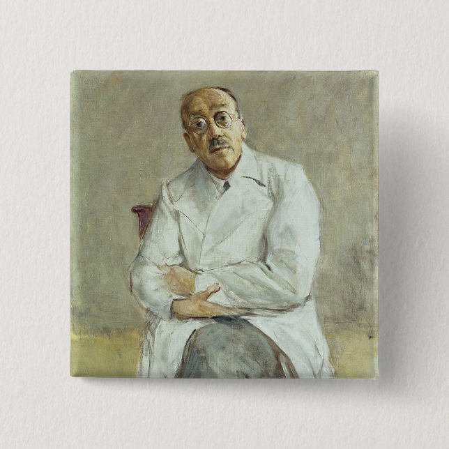 Chapa Cuadrada El cirujano, Fernando Sauerbruch, 1932 (Anverso)