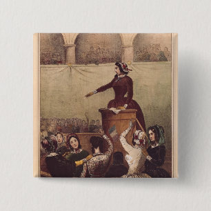 Chapa Cuadrada El club de las mujeres, c.1848