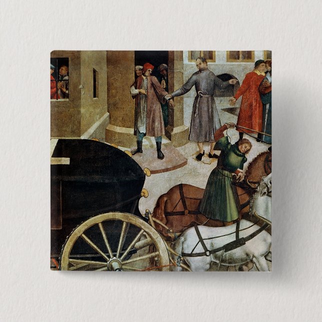 Chapa Cuadrada El coche fúnebre (Anverso)