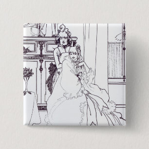 Chapa Cuadrada El Coiffing, del poema "la balada de una Barbe