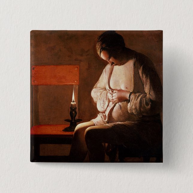 Chapa Cuadrada El colector de la pulga (Anverso)