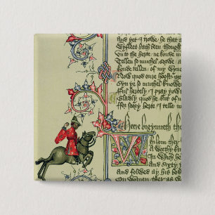 Chapa Cuadrada El comerciante, detalle del facsímil de