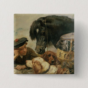 Chapa Cuadrada El compañero del Gamekeeper