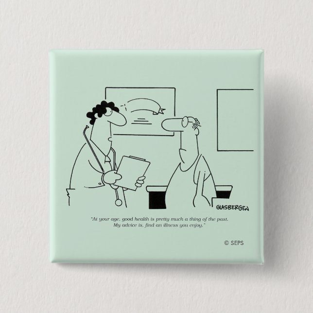 Chapa Cuadrada El conseguir más viejo (Anverso)