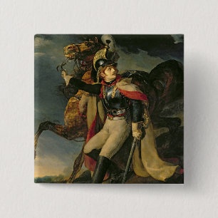 Chapa Cuadrada El coracero herido, 1814