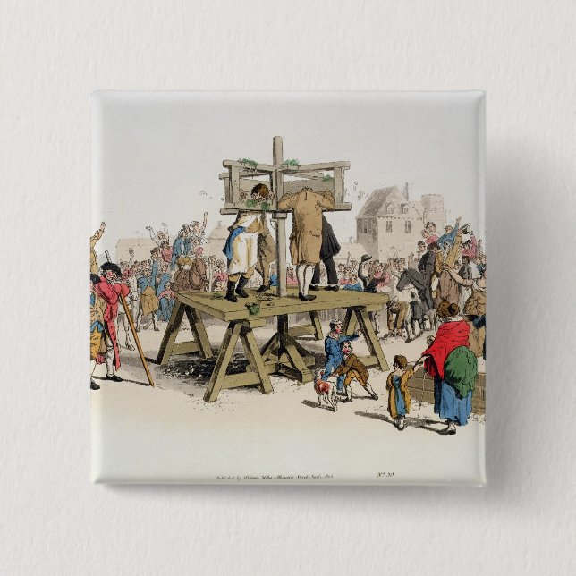 Chapa Cuadrada El culpable (Anverso)