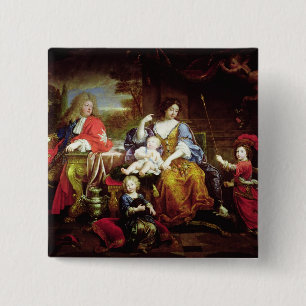 Chapa Cuadrada El delfín magnífico con su esposa