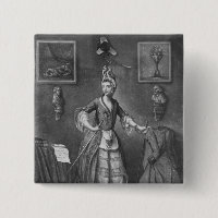 El d'Eon del Chevalier, vestido como mujer