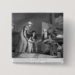 Chapa Cuadrada El día de Año Nuevo, 1807