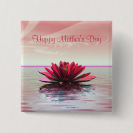 Chapa Cuadrada El día de la madre, Lily del Agua Roja