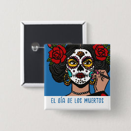 Chapa Cuadrada El día de los muertos