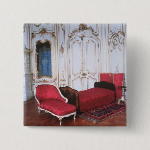 Chapa Cuadrada El dormitorio de Elizabeth de Baviera