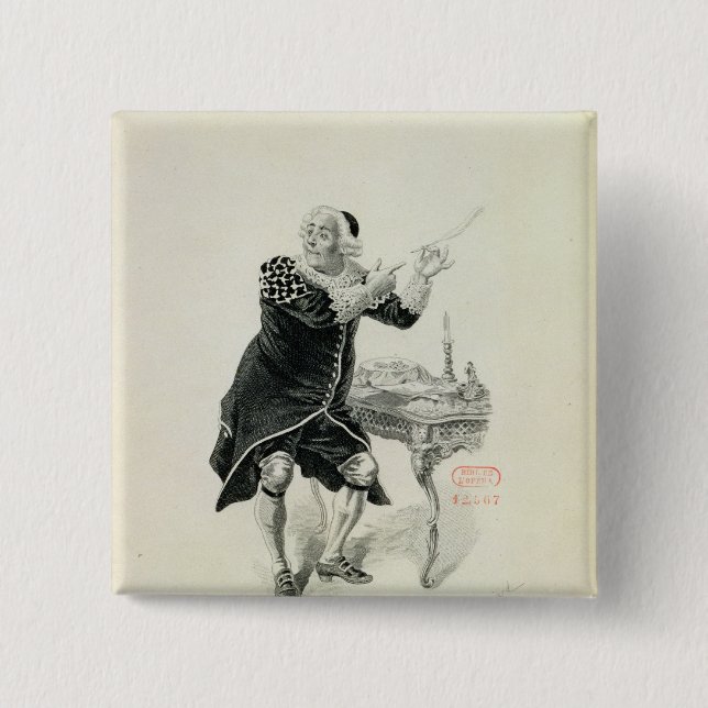 Chapa Cuadrada El Dr. Bartolo (Anverso)