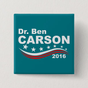 Chapa Cuadrada El Dr. Ben Carson 2016