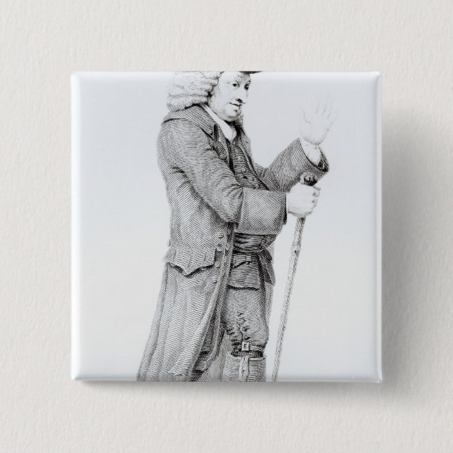 Chapa Cuadrada El Dr. Samuel Johnson (Anverso)