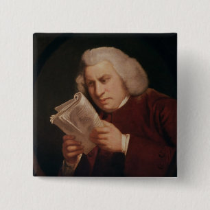 Chapa Cuadrada El Dr. Samuel Johnson 1775