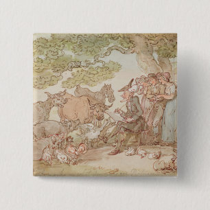 Chapa Cuadrada El Dr. Syntax que bosqueja después de naturaleza