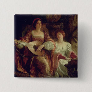 Chapa Cuadrada El dúo (aceite en lona)