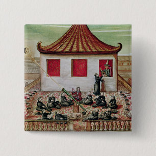 Chapa Cuadrada El eclipse del Sun en Tailandia en 1688