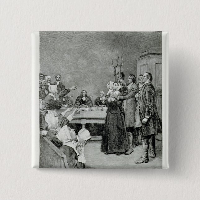 Chapa Cuadrada El ensayo de una bruja (Anverso)