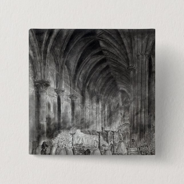 Chapa Cuadrada El entierro de Jean Paul Marat (Anverso)