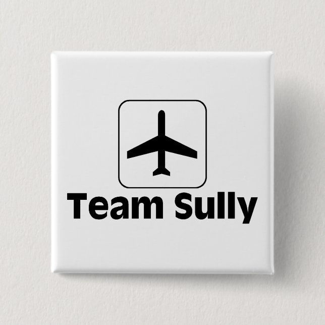 Chapa Cuadrada El equipo Sully (Anverso)