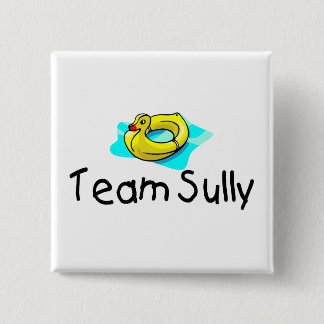 Chapa Cuadrada El equipo Sully el pato