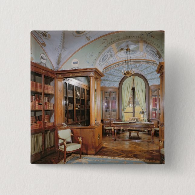 Chapa Cuadrada El estudio de Napoleon Bonaparte, c.1800 (Anverso)