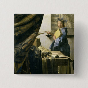 Chapa Cuadrada El estudio del artista, c.1665-6