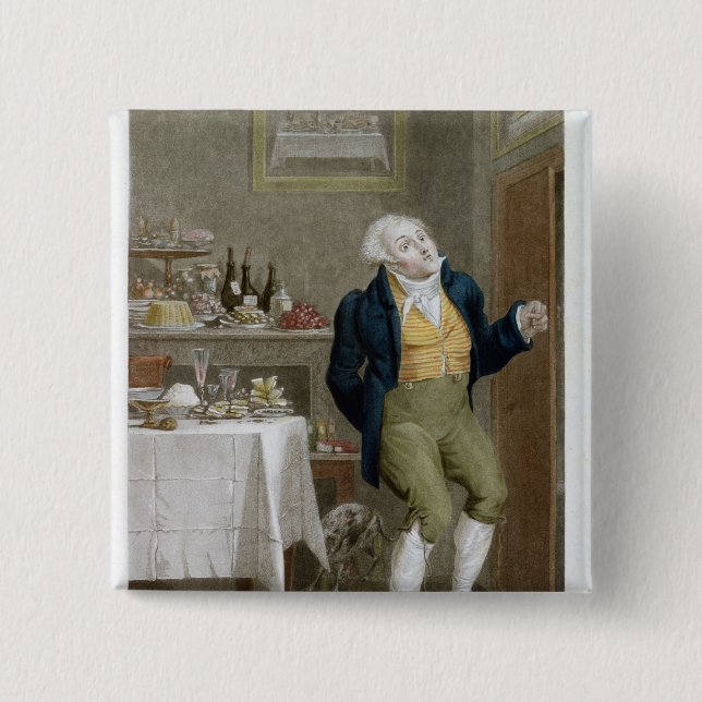 Chapa Cuadrada El extremo de los Gastronomes (Anverso)